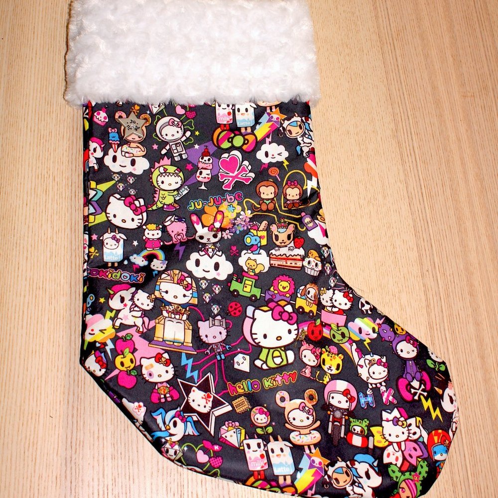 *Rare* JuJuBe x Tokidoki for Hello Kitty Dream World Christmas Stocking